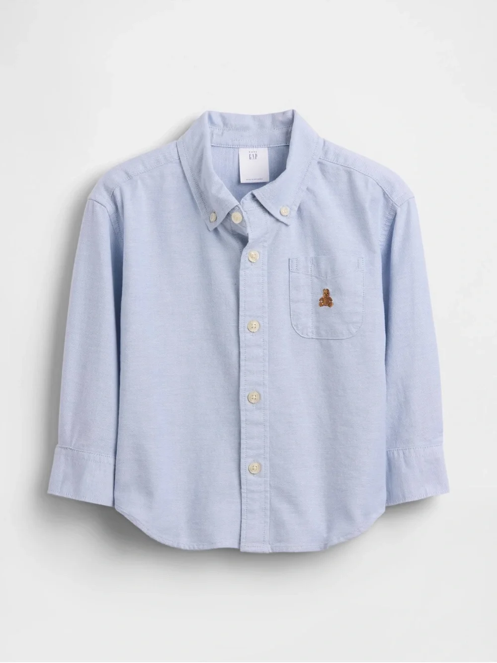 Baby Gap Classic Oxford Shirt Bundle | Light Blue shades| 6–12M & 12–18M